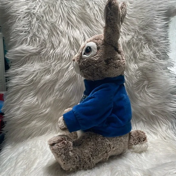 Large 16” Peter Rabbit Plush toy - Picture 4 of 13